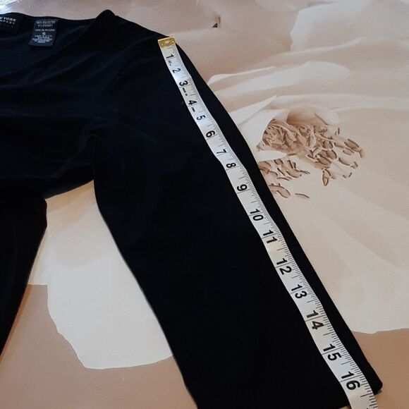 New York & Company Stretch Black Top  Size S - Picture 12 of 14
